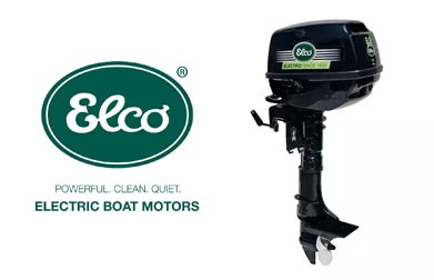 Elco electric boat motor
