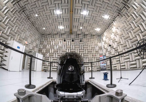 Mercury outboard testing room