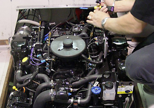 New Mercury engine 350CI