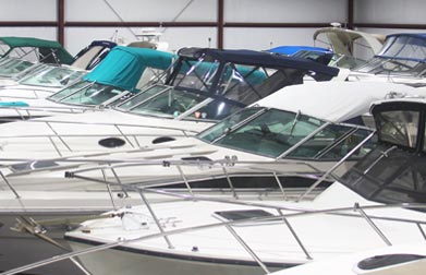 heated boat storage