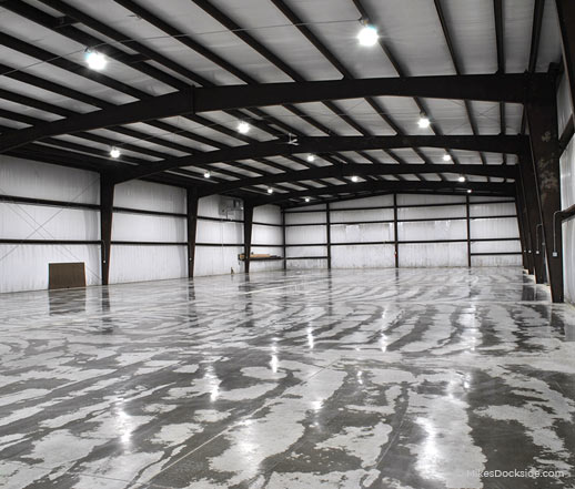 first heated storage building